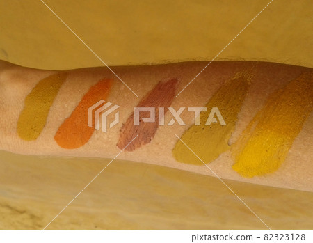 Multiple colors of natural clay from a brazilian beach Multiple colors of natural clay from a brazilian beach 82323128