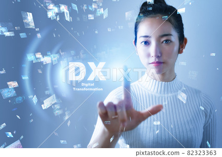 Cyber hologram 82323363