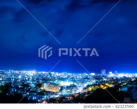 Romantic night view of Okinawa Romantic night view of Okinawa 82323560