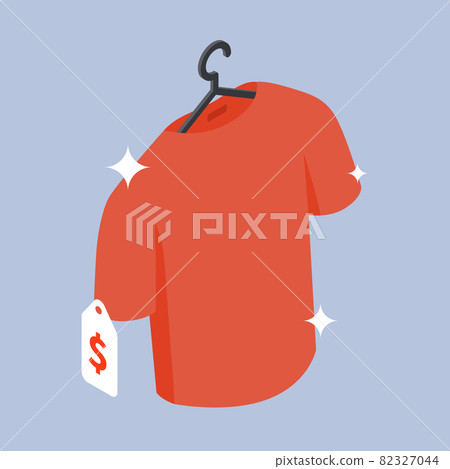 Buying New Clothes Sale Isometric Illustration Buying New Clothes Sale Isometric Illustration 82327044