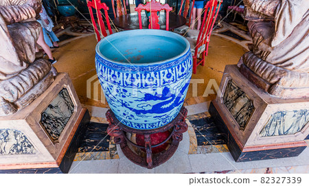 interiors of Villa Vizcaya, Miami, Florida, usa 82327339