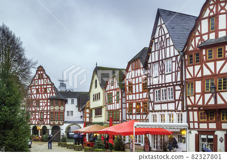 Street in Limburg, Germanyv Street in Limburg, Germanyv 82327801