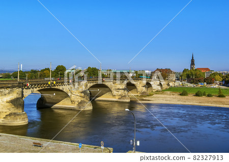 Augustus Bridge, Dresden, Germany 82327913