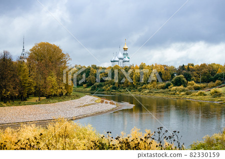 Autumn view of the Vologda landscape. Vologda, Russia 82330159