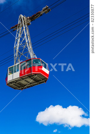 Cable car to Matterhorn in Zermatt Cable car to Matterhorn in Zermatt 82330877