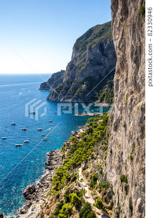 Capri island in  Italy 82330946