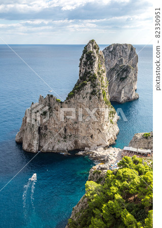Capri island in  Italy 82330951
