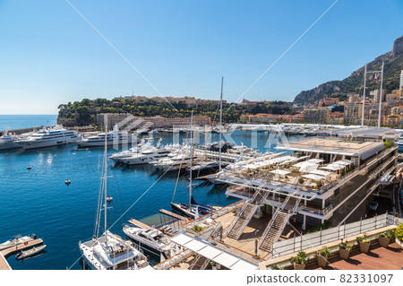 Panoramic view of Monte Carlo, Monaco 82331097
