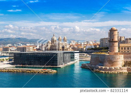 Saint Jean Castle and Cathedral de la Major in Marseille Saint Jean Castle and Cathedral de la Major in Marseille 82331114