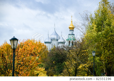 Autumn view of the Vologda landscape. 82331196