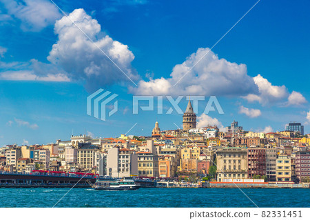 Galata Tower in Istanbul, Turkey Galata Tower in Istanbul, Turkey 82331451