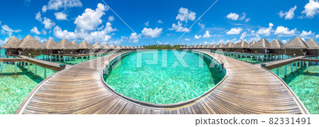 Water Villas (Bungalows) in the Maldives Water Villas (Bungalows) in the Maldives 82331491