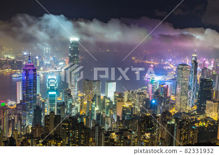 Panoramic view of Hong Kong 82331932