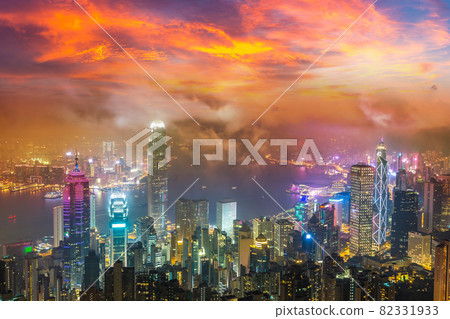 Panoramic view of Hong Kong Panoramic view of Hong Kong 82331933
