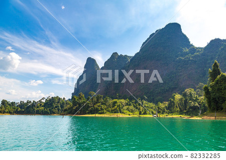 Cheow Lan lake in Thailand Cheow Lan lake in Thailand 82332285