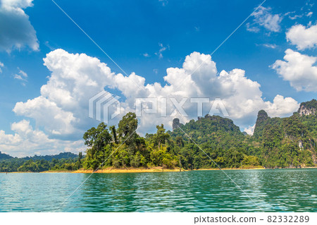 Cheow Lan lake in Thailand Cheow Lan lake in Thailand 82332289