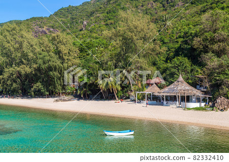 Beach on Phangan island 82332410