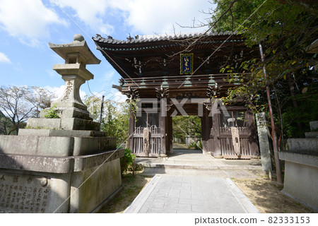 奈良縣生駒區長護尊四寺仁王門 82333153