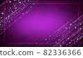 Elegant background material with glittering meteor and purple fabric 82336366