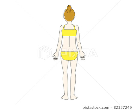 Full body illustration of a woman Beauty vector illustration Full body illustration of a woman Beauty vector illustration 82337249