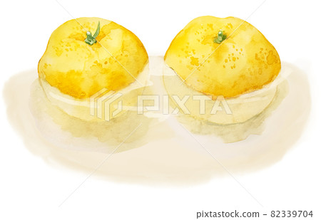 Yuzuyu watercolor illustration Yuzuyu watercolor illustration 82339704