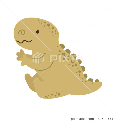 Cute baby dino in scandinavian style. Cartoon dinosaurs animal for kids cards, baby shower, t-shirt, birthday invitation, house interior. Bohemian childish vector illustration. Cute baby dino in scandinavian style. Cartoon dinosaurs animal for kids cards, baby shower, t-shirt, birthday invitation, house interior. Bohemian childish vector illustration. 82340334
