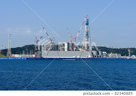 Yokosuka Thermal Power Station [September 2021] Building under construction 82340885