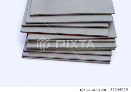 Floor tiles on white background 82344039