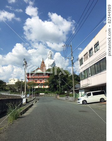 Jibo Kannon Statue | Giant Buddha Statue | Naritayama Kurume Branch | After recoloring Jibo Kannon Statue | Giant Buddha Statue | Naritayama Kurume Branch | After recoloring 82344989