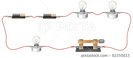 Science experiment of circuits 82350815