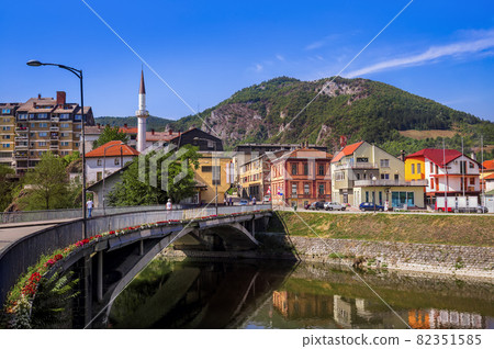Cityscape of Visegrad - Bosnia and Herzegovina Cityscape of Visegrad - Bosnia and Herzegovina 82351585