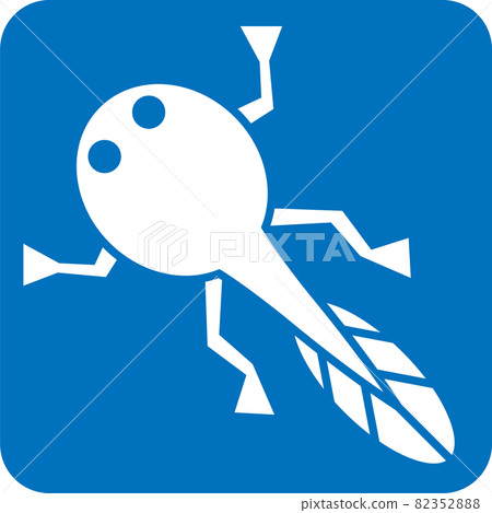 Tadpole pictogram 82352888
