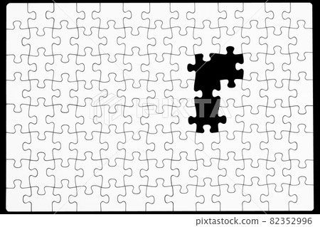 Plain white jigsaw puzzle 82352996