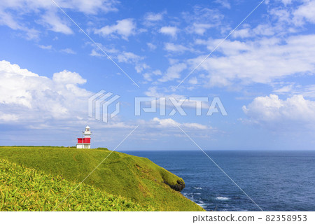 Cape Ochiishi and Lighthouse in Eastern Hokkaido 82358953