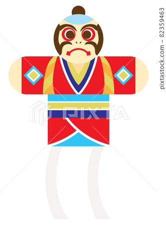 新年風箏插畫素材 新年風箏插畫素材 82359463