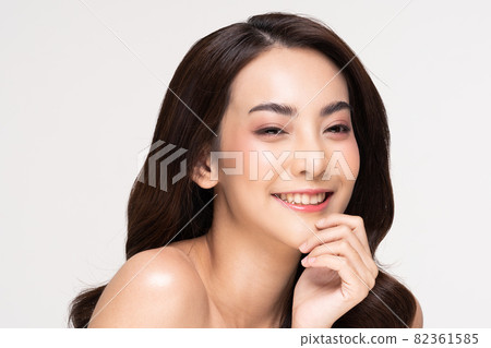 Beautiful Asian woman looking at camera smile with clean and fresh skin Happiness and cheerful with positive emotional,isolated on white background,Beauty and Cosmetics Concept Beautiful Asian woman looking at camera smile with clean and fresh skin Happiness and cheerful with positive emotional,isolated on white background,Beauty and Cosmetics Concept 82361585