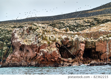Landscape of the Ballestas Islands in Peru Landscape of the Ballestas Islands in Peru 82362215