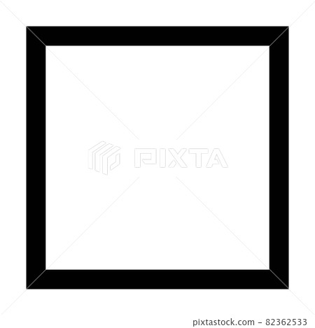 Square Pictogramm Square shape icon vector symbol for creative... - Stock Illustration ...