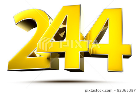 number 244 gold. number 244 gold. 82363387