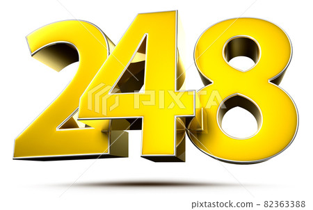 number 248 gold. 82363388
