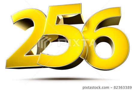 number 256 gold. 82363389