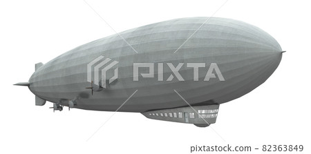 Zeppelin isolated on white background Zeppelin isolated on white background 82363849