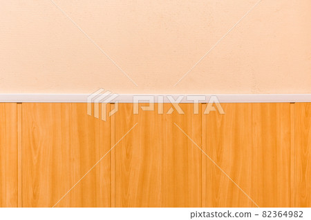 Element or part of the interior wall exterior design with wooden orange imitation background Element or part of the interior wall exterior design with wooden orange imitation background 82364982
