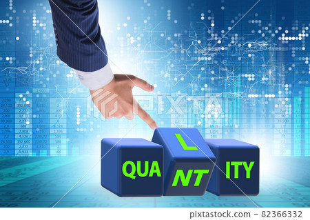 Dilemma of quantity versus quality Dilemma of quantity versus quality 82366332