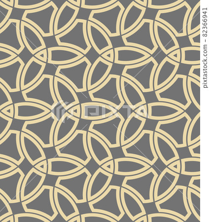 Modern Seamless Vector Pattern in Arabian Style - Stock Illustration ...