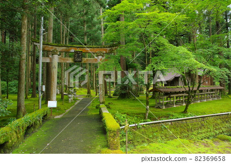 石川縣小松市日與町日與青苔村日與神社 82369658