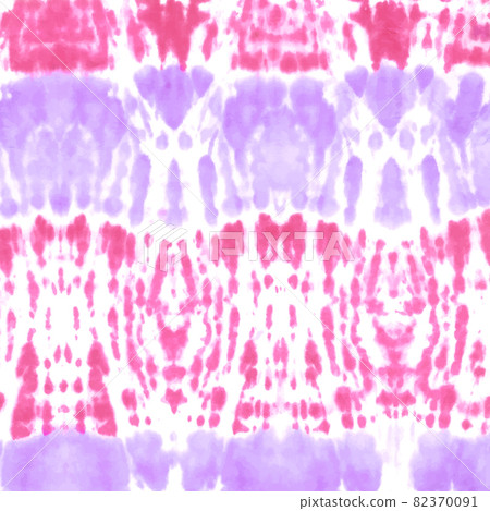 Shibori prints. Tie dye fabric. Japanese ink background. Abstract stains pattern. Shibori vectors texture. Geometric 82370091
