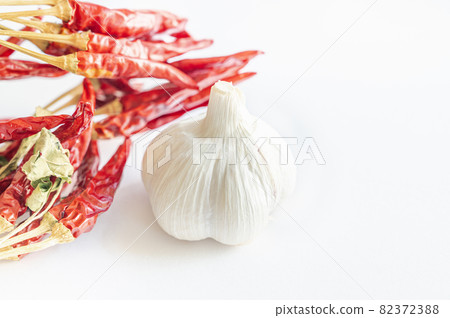 國內大蒜和紅辣椒 國內大蒜和紅辣椒 82372388
