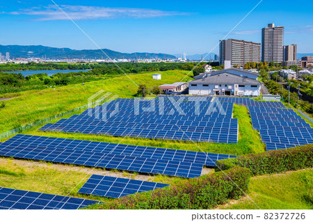 Mega solar and Yodogawa 82372726