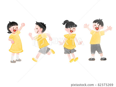 活力兒童材料黃色 活力兒童材料黃色 82373269